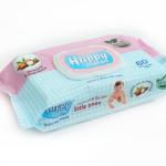 Baby Wet Wipes for Newborns | 99% Purified Water, Alcohol-Free Wipes with Almond Oil & Shea Butter | Gentle Moisturizing Baby Wipes for Sensitive Skin | Pack Of 2 X 60 Count